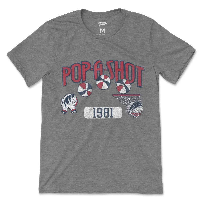 Pop-A-Shot Since 1981 Tee sold by Streaker Sports