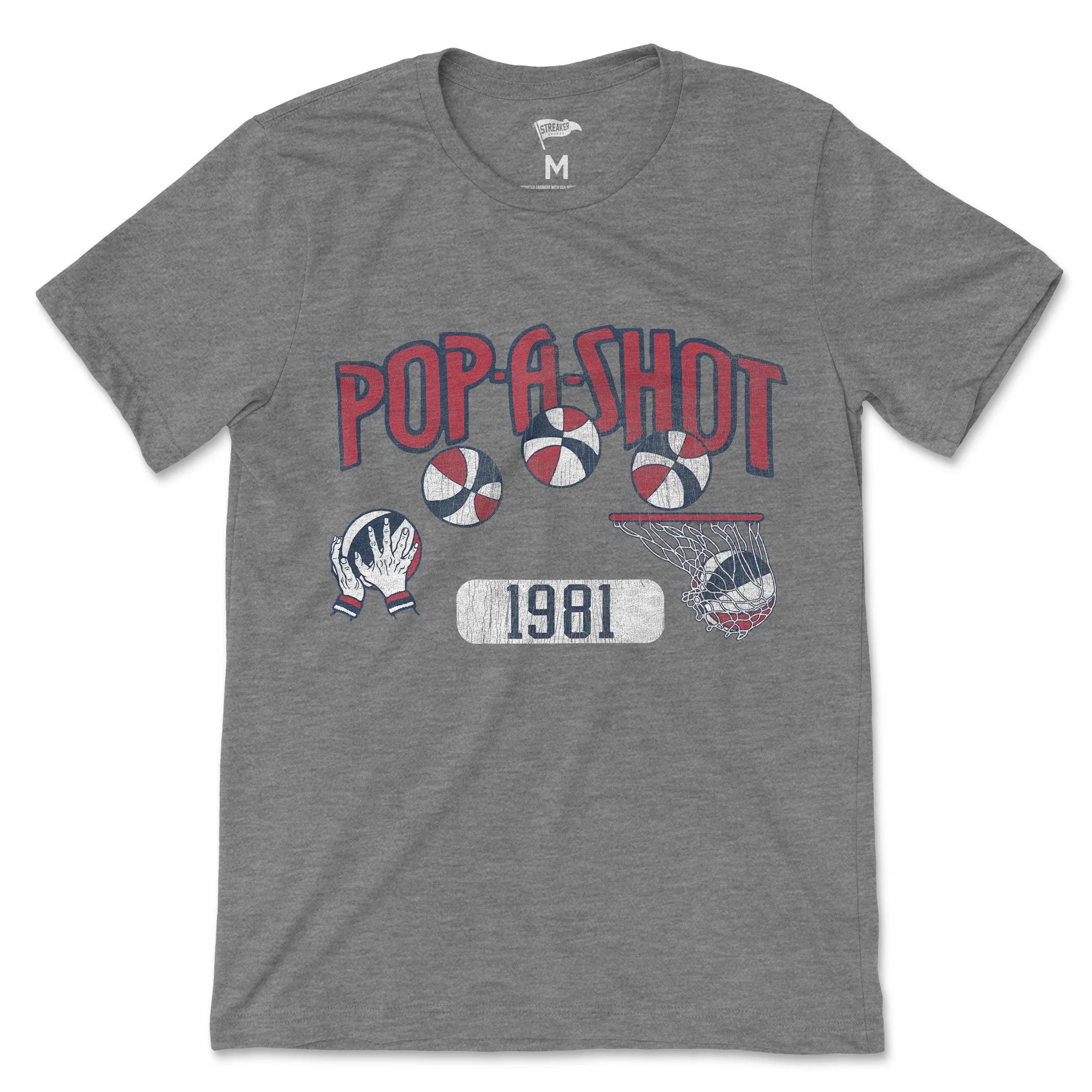 Pop-A-Shot Since 1981 Tee sold by Streaker Sports