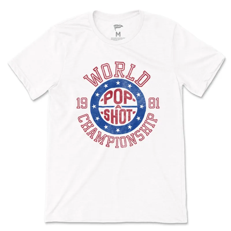 Pop-A-Shot 1981 World Championship Tee sold by Streaker Sports