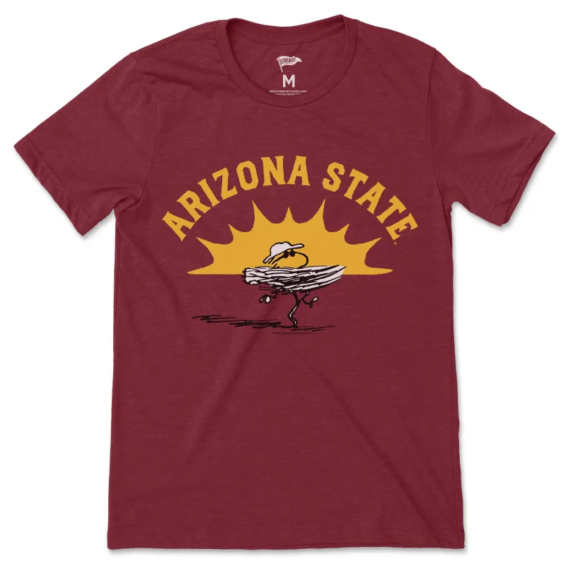 Peanuts x Arizona State Woodstock Chill Tee sold by Streaker Sports