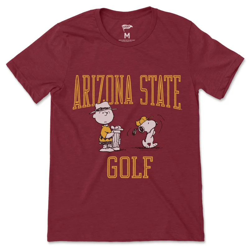 Peanuts x Arizona State Golf Tee sold by Streaker Sports