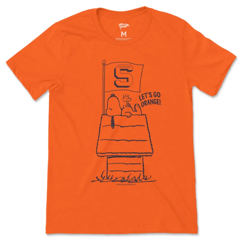 Peanuts x Syracuse Home Game Tee sold by Streaker Sports