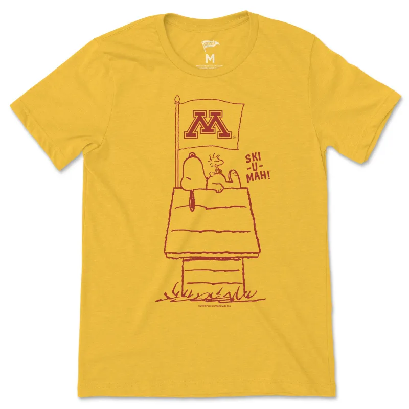 Peanuts x Minnesota Home Game Tee sold by Streaker Sports