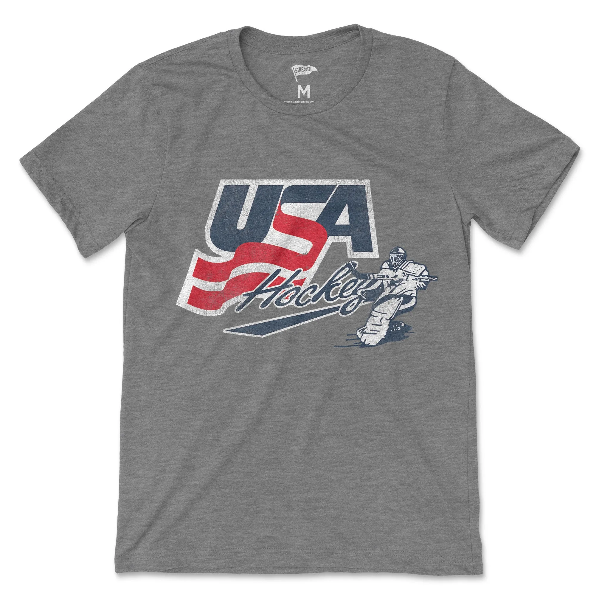 USA Hockey Goalie Tee sold by Streaker Sports