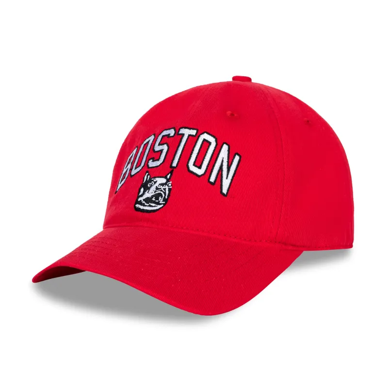 Boston University Retro Hockey Relaxed Fit Hat sold by Streaker Sports