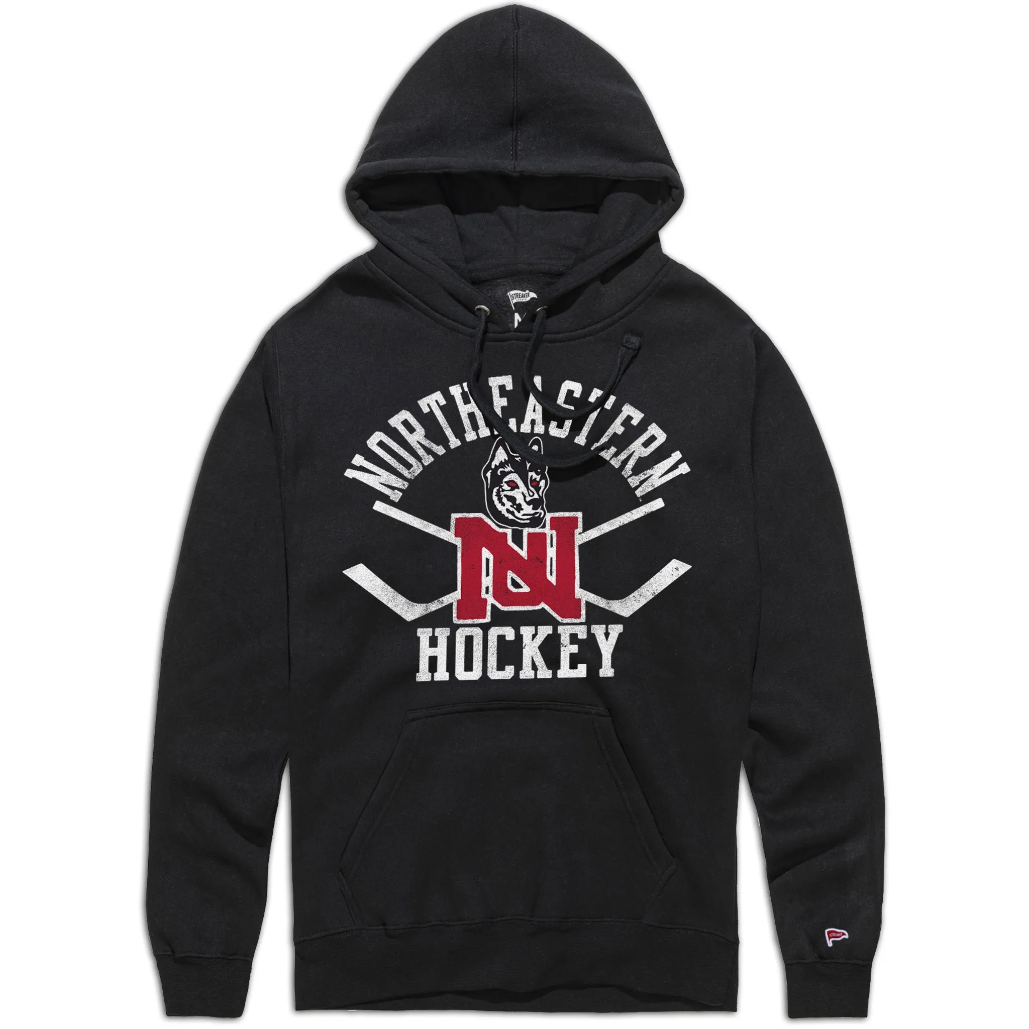 Northeastern Vintage Hockey Hoodie sold by Streaker Sports