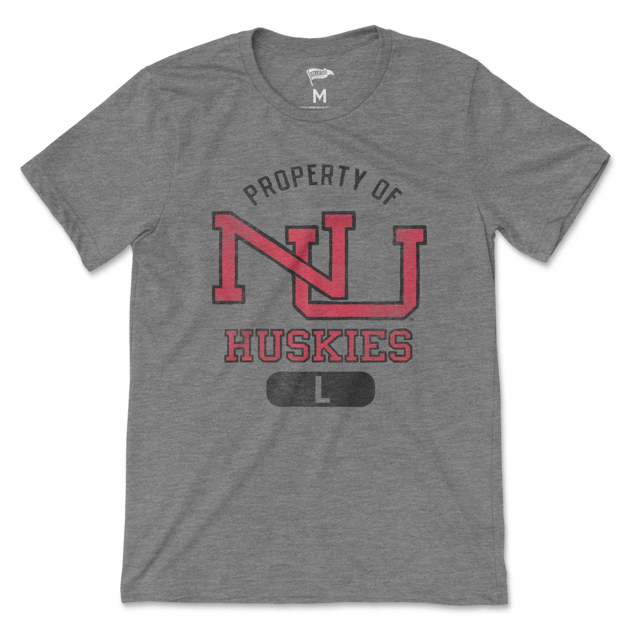 Northeastern Vintage Locker Room Tee sold by Streaker Sports