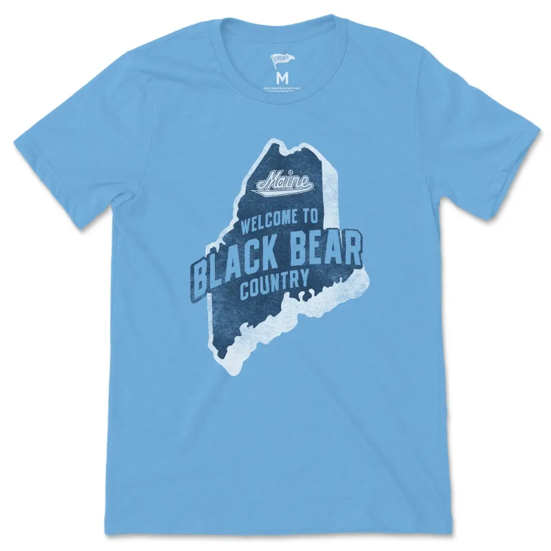 Maine Black Bear Country Tee sold by Streaker Sports