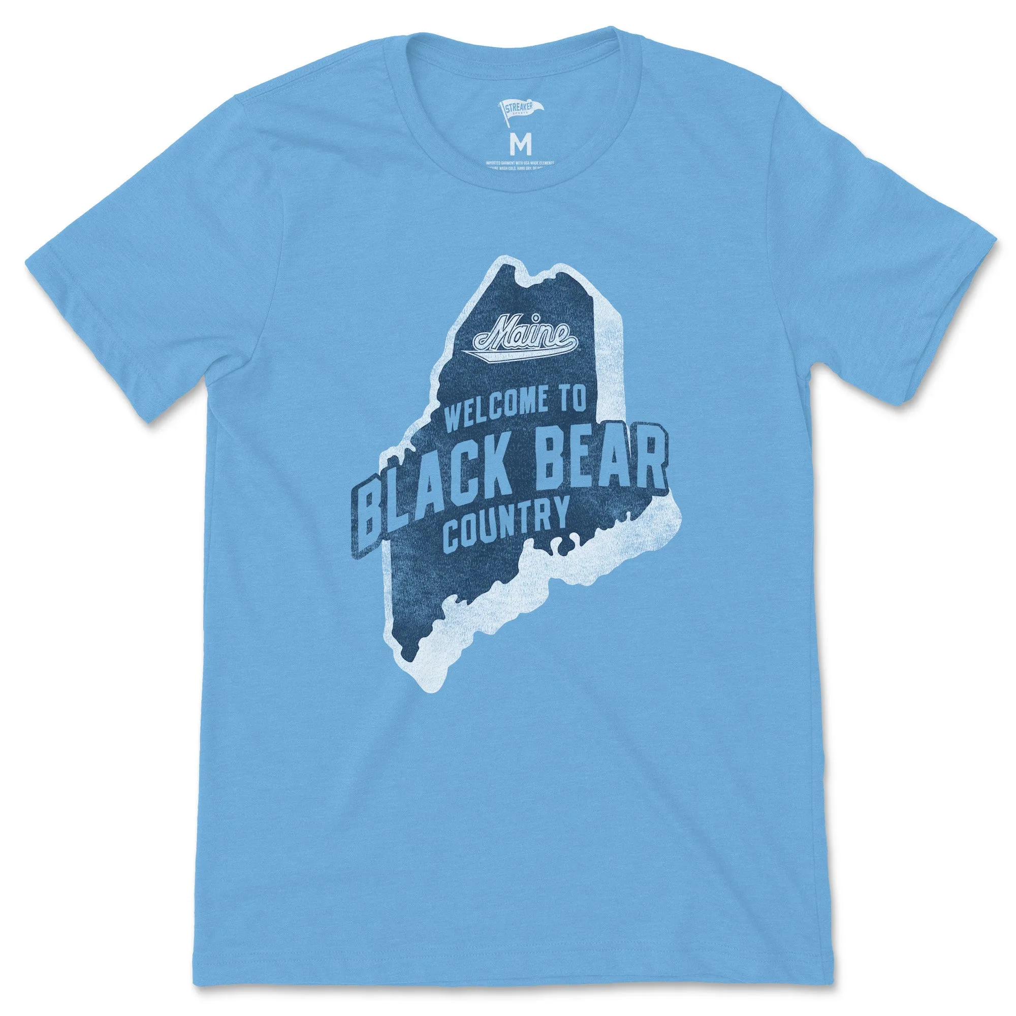 Maine Black Bear Country Tee sold by Streaker Sports