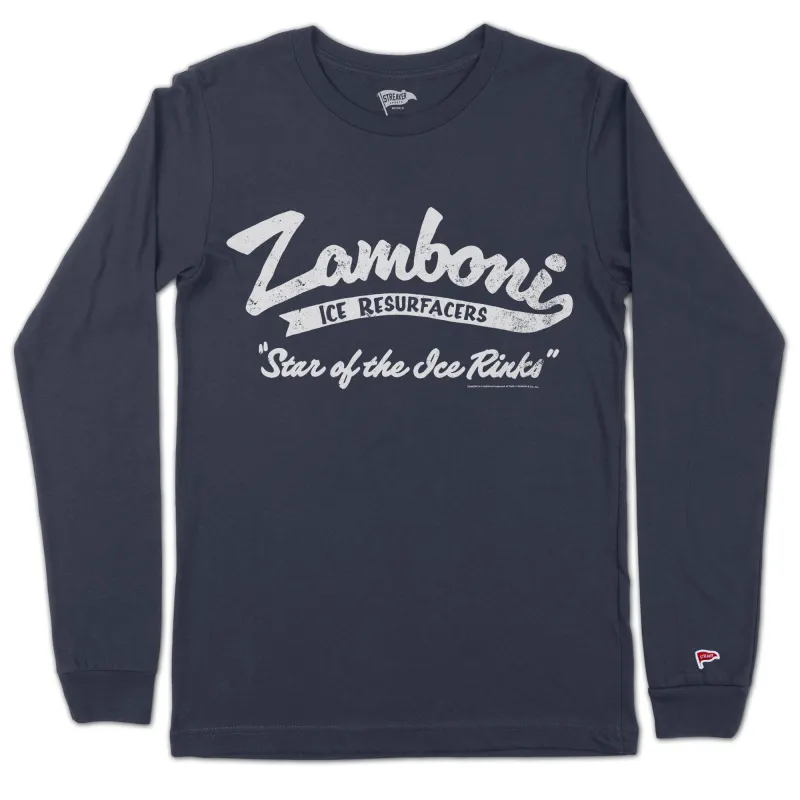 Zamboni Star of the Ice Rinks Long Sleeve sold by Streaker Sports