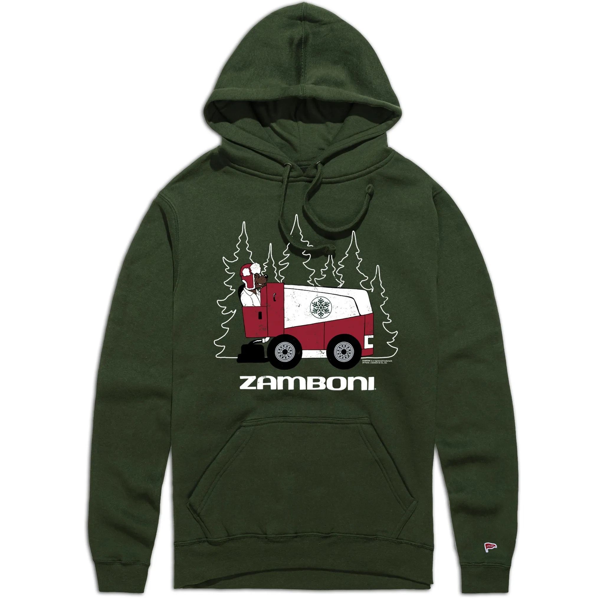 Zamboni Bear Hoodie sold by Streaker Sports