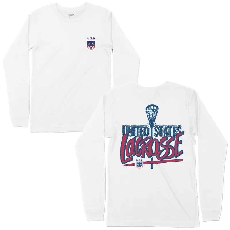 USA Lacrosse Long Sleeve sold by Streaker Sports