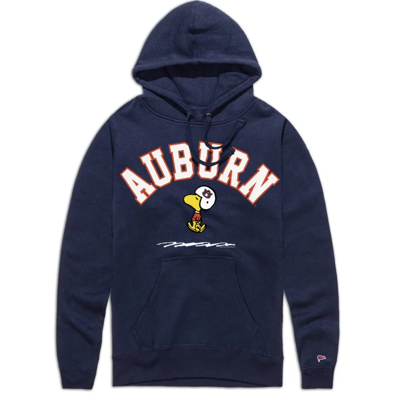 Peanuts x Auburn Woodstock Football Hoodie sold by Streaker Sports