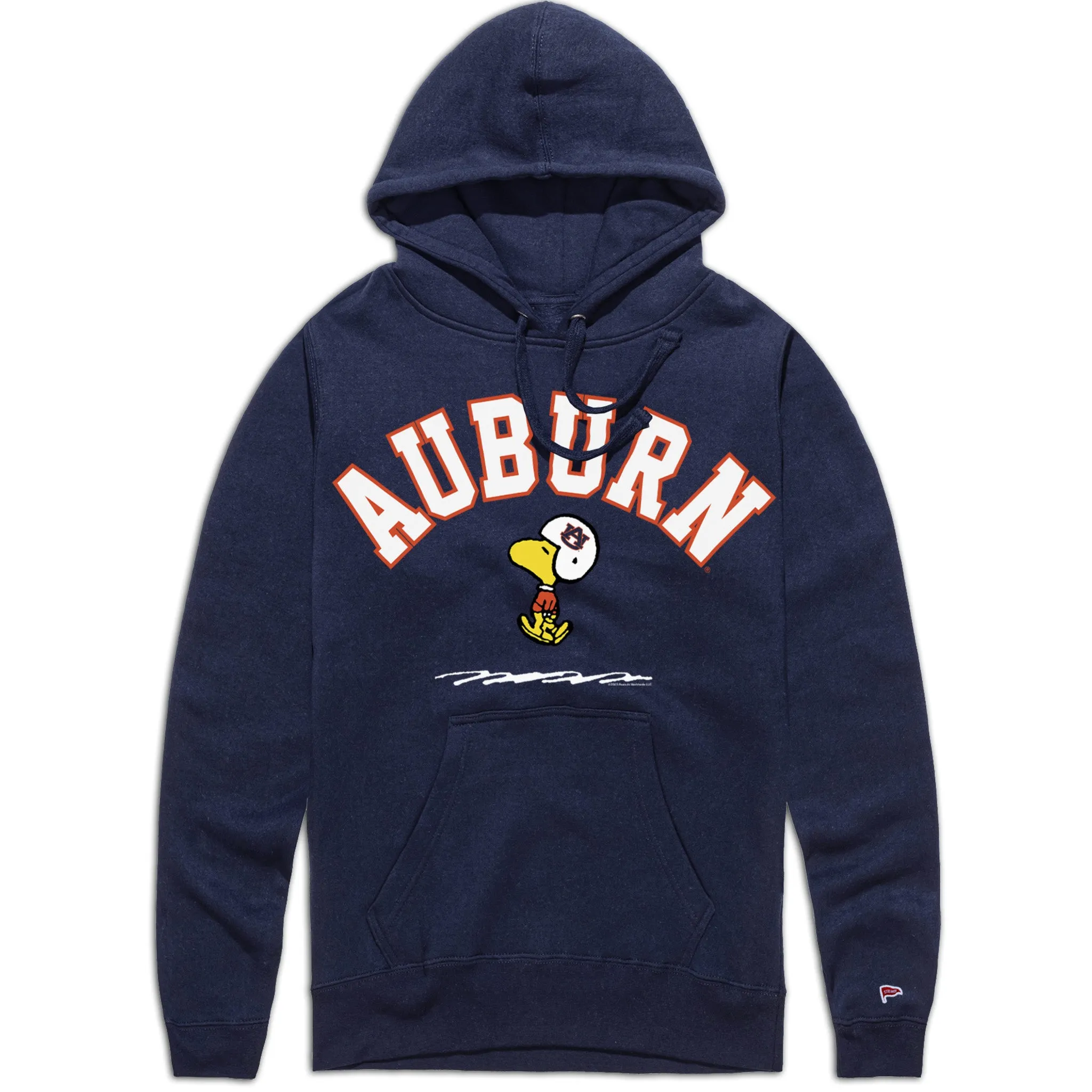 Peanuts x Auburn Woodstock Football Hoodie sold by Streaker Sports