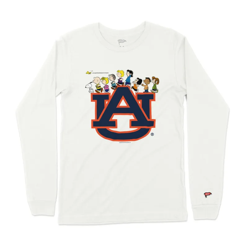 Peanuts x Auburn The Gang Long Sleeve sold by Streaker Sports