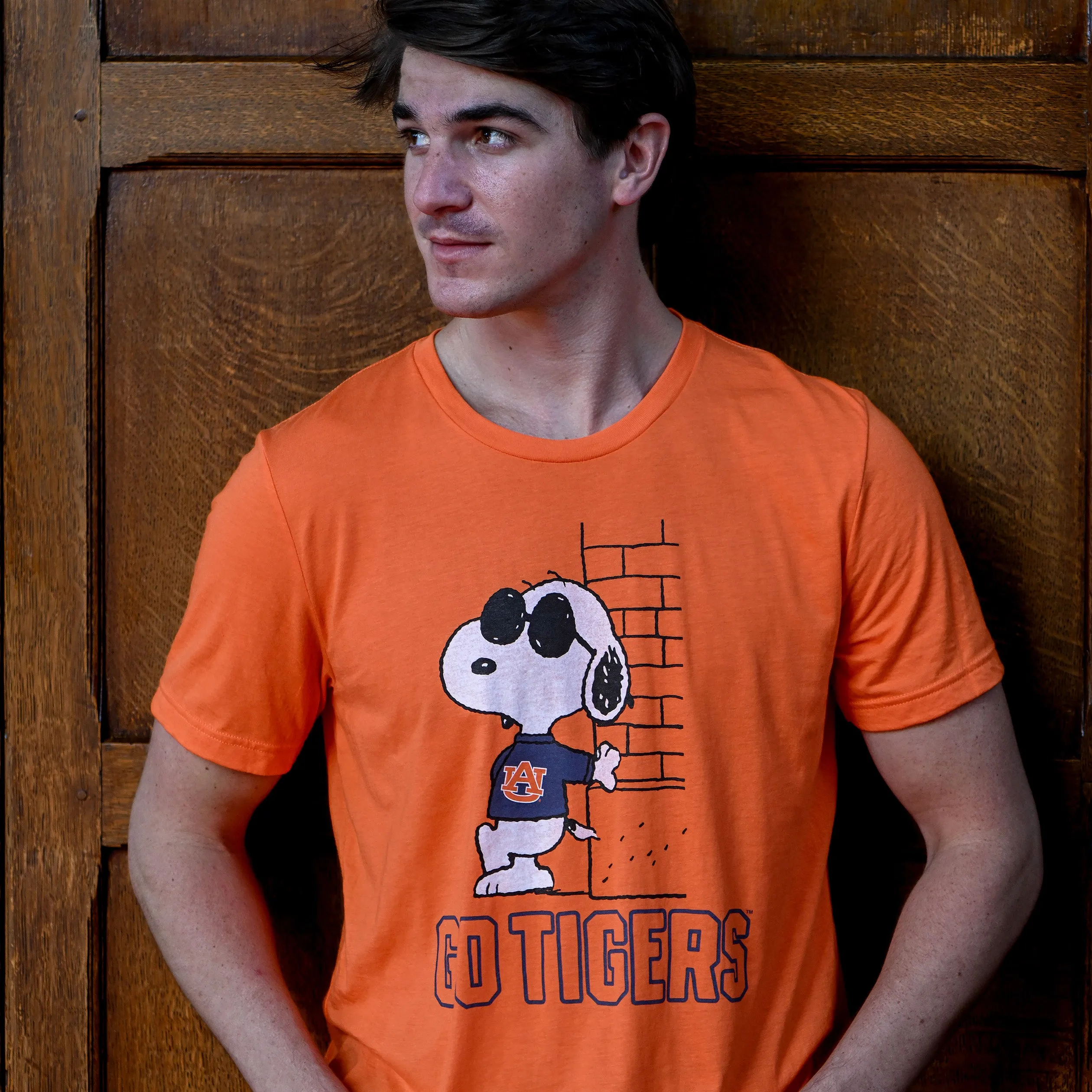 Peanuts x Auburn Joe Cool Tee sold by Streaker Sports product image thumbnail 2