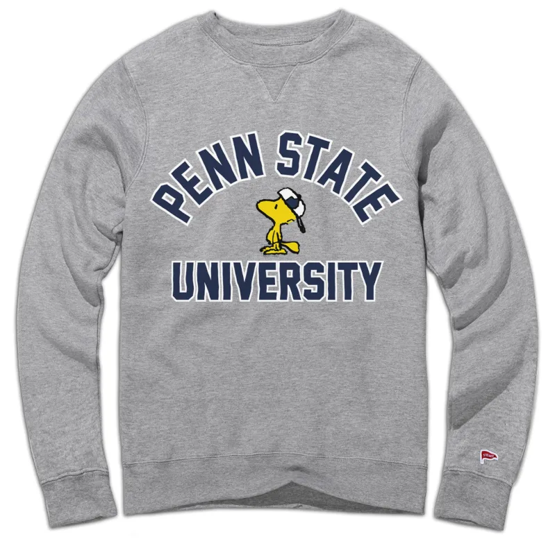 Peanuts x Penn State Woodstock Crewneck Sweatshirt sold by Streaker Sports