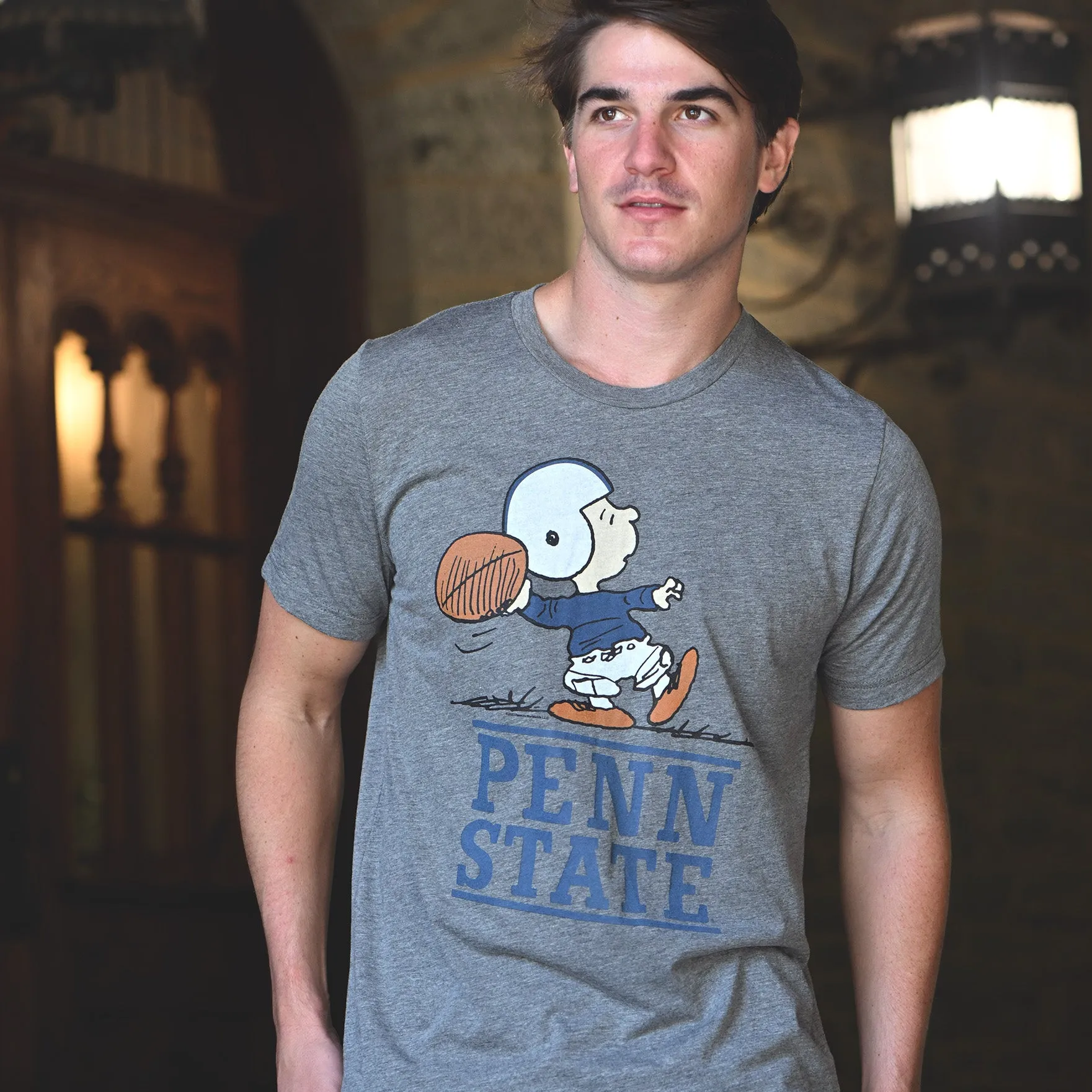 Peanuts x Penn State Quarterback Tee sold by Streaker Sports product image thumbnail 2