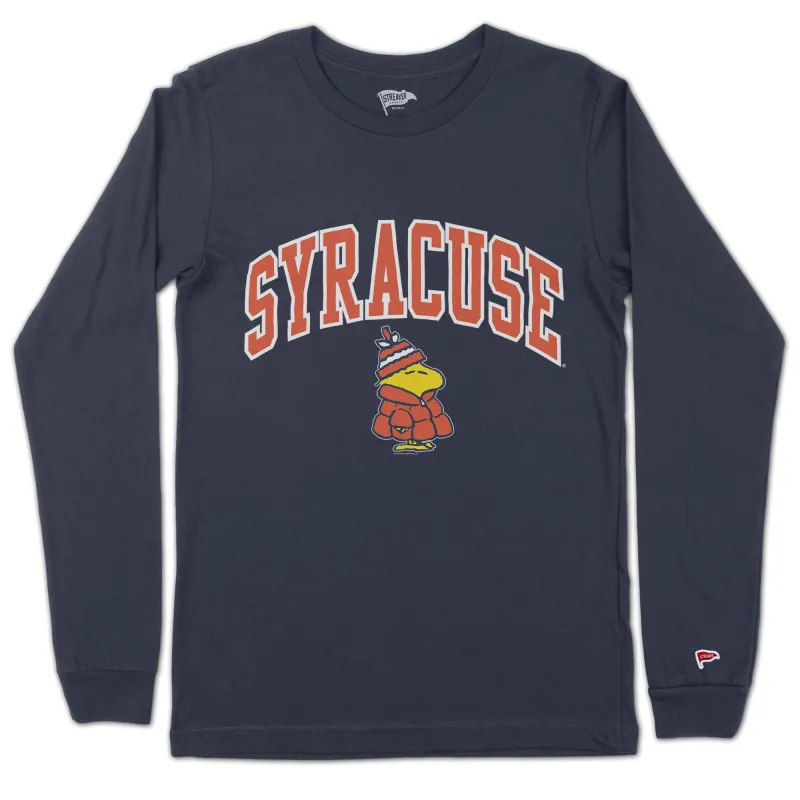 Peanuts x Syracuse Woodstock Long Sleeve sold by Streaker Sports