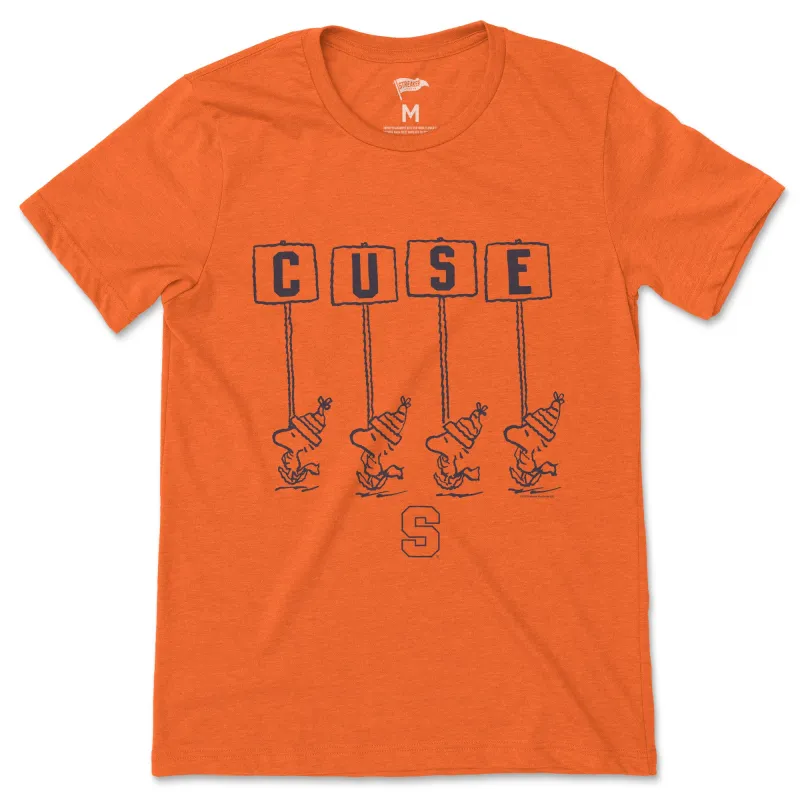 Peanuts x Syracuse Gameday Tee sold by Streaker Sports