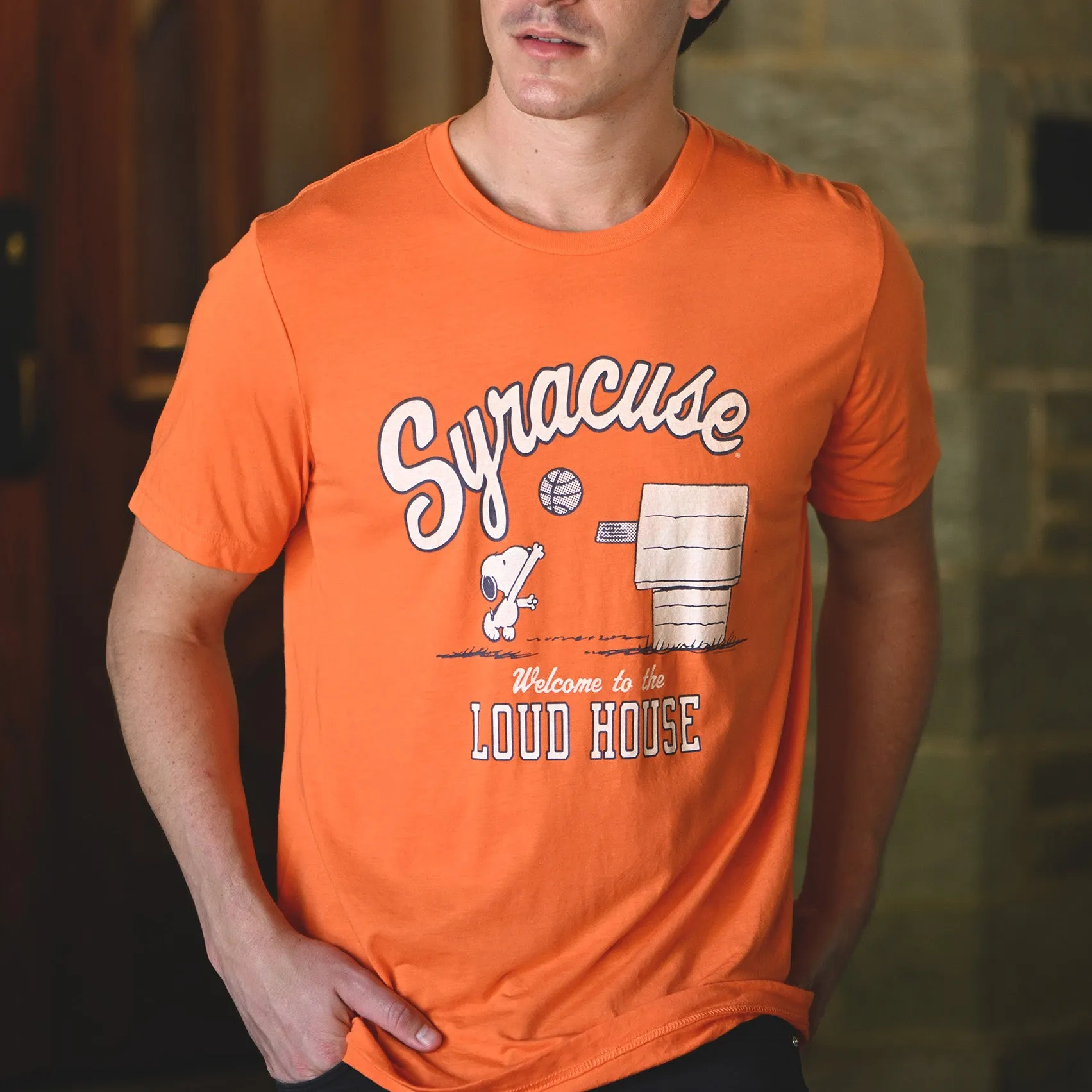 Peanuts x Syracuse Welcome to the Loud House Tee sold by Streaker Sports product image thumbnail 2