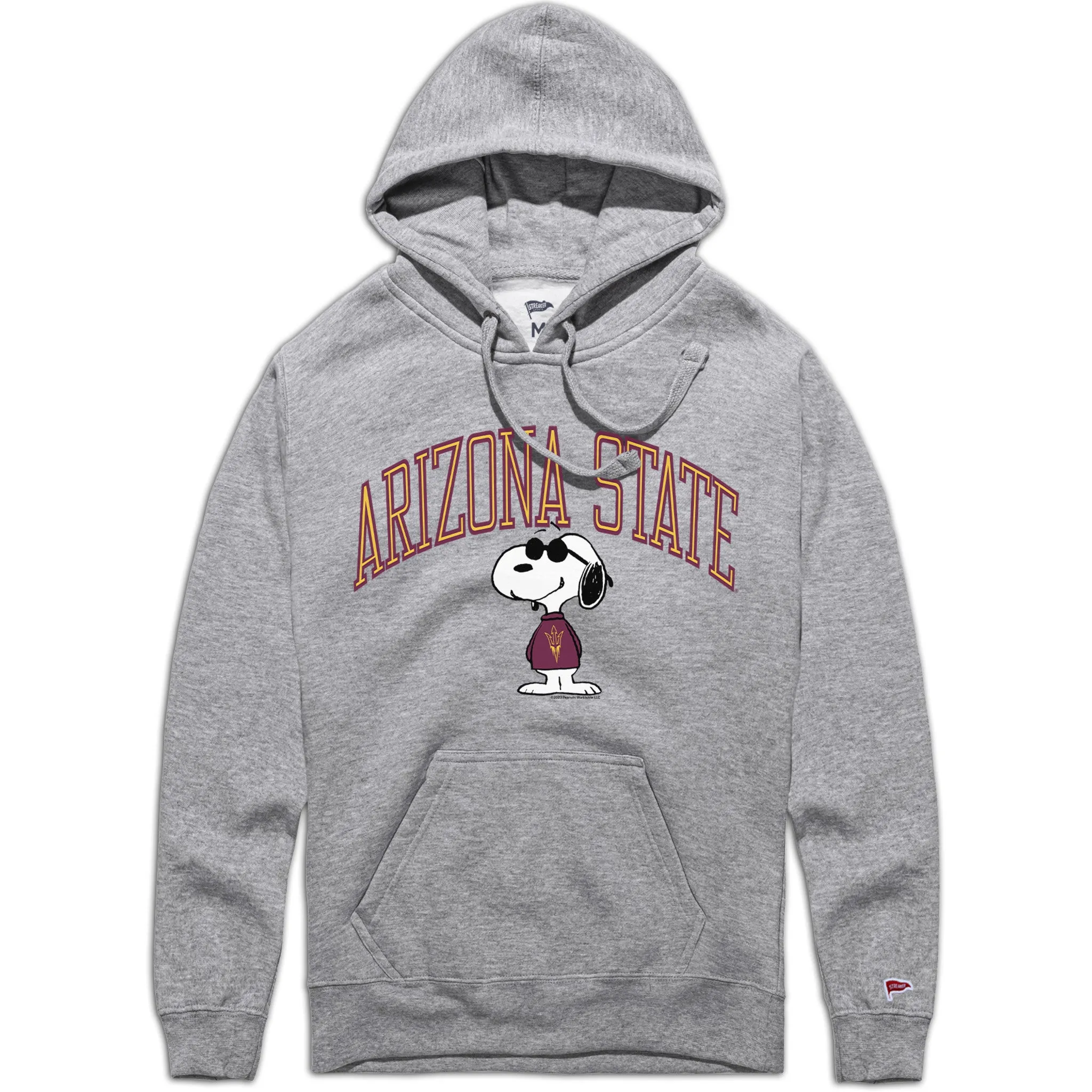 Peanuts x Arizona State Joe College Hoodie sold by Streaker Sports
