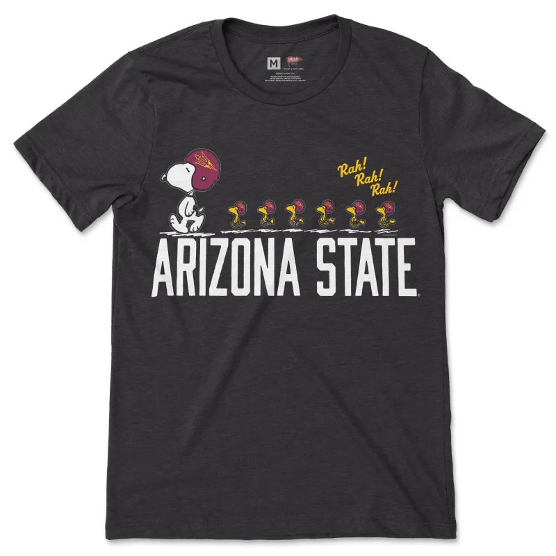 Peanuts x Arizona State Snoopy's Football Team Tee sold by Streaker Sports