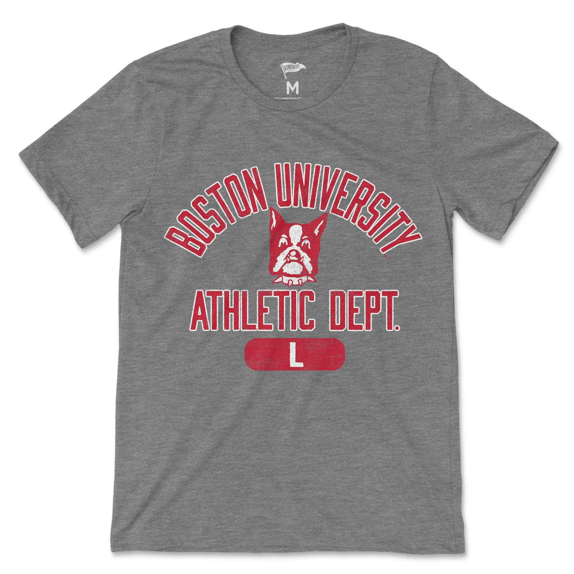 Boston University Locker Room Tee sold by Streaker Sports