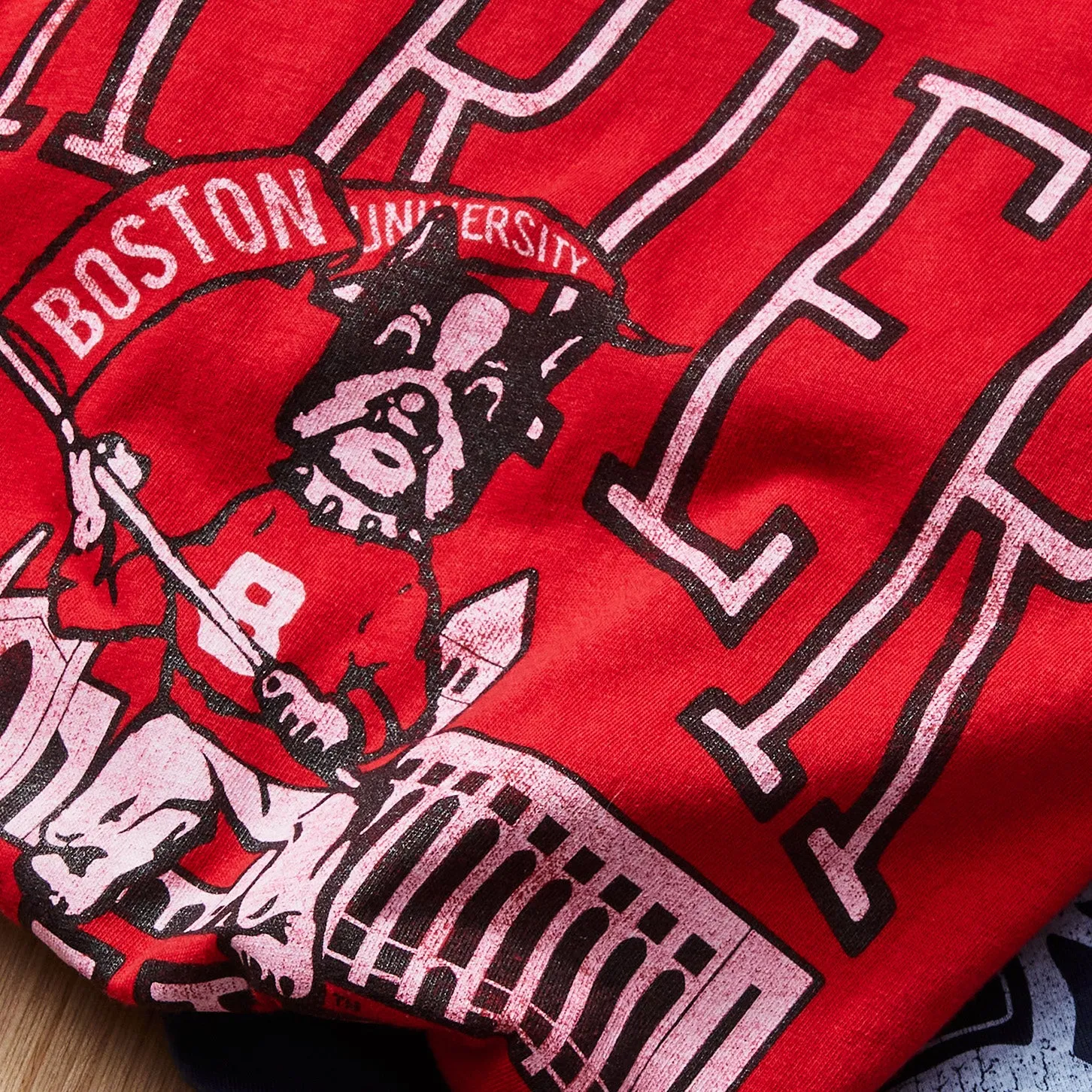 Boston University Terrier Town Tee sold by Streaker Sports product image thumbnail 2