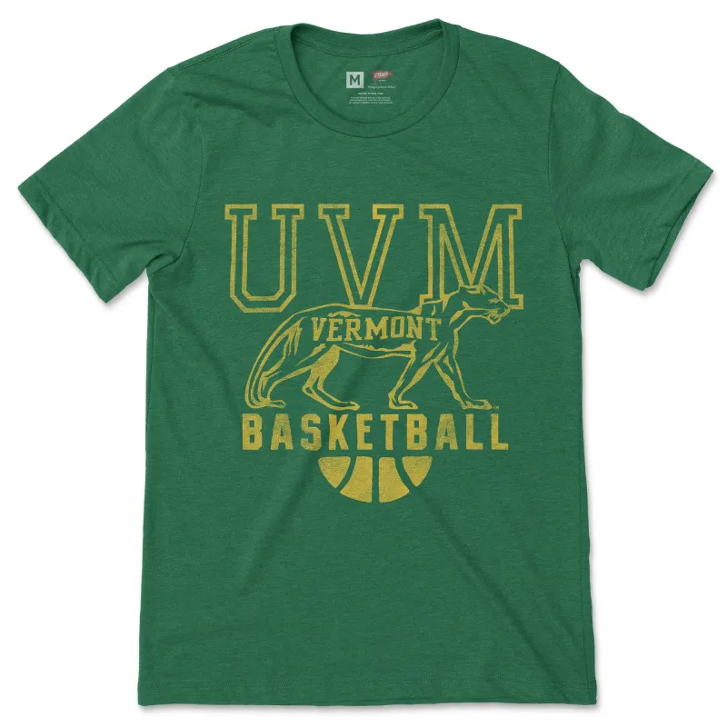 University of Vermont Vintage Basketball Tee sold by Streaker Sports