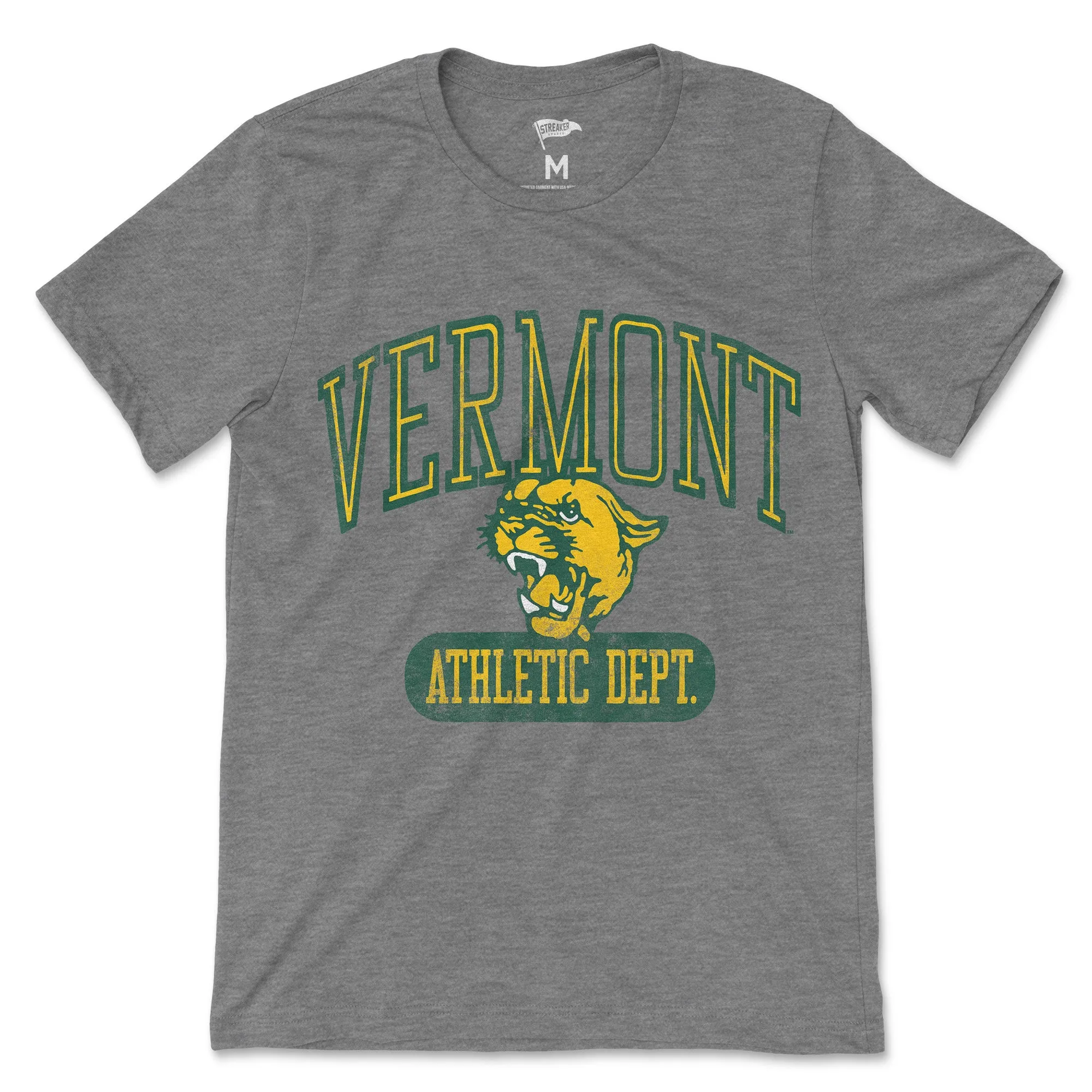 University of Vermont Vintage Locker Room Tee sold by Streaker Sports