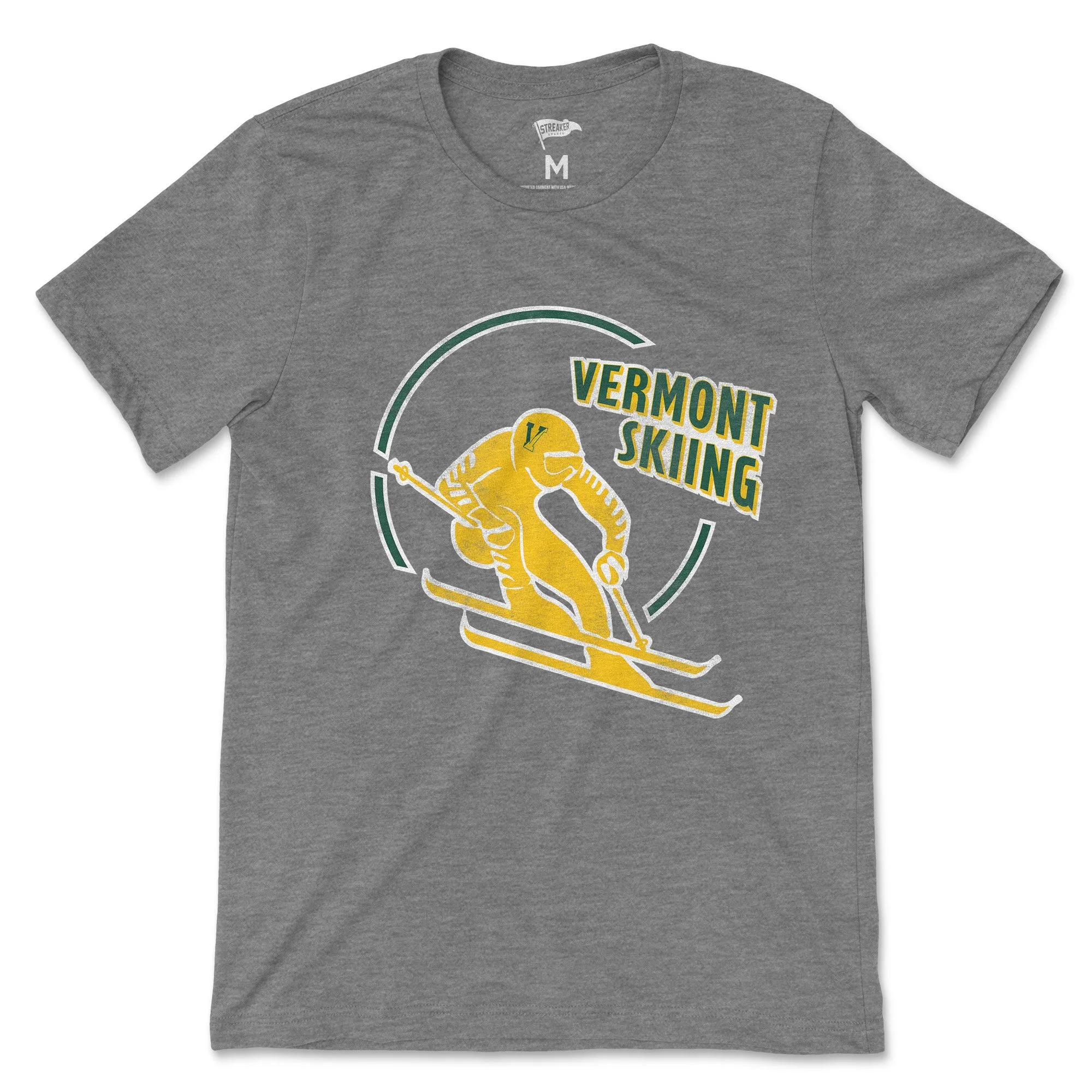 University of Vermont Vintage Ski Tee sold by Streaker Sports