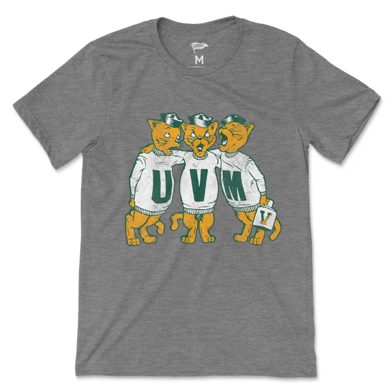 University of Vermont Vintage Three Amigos Tee sold by Streaker Sports