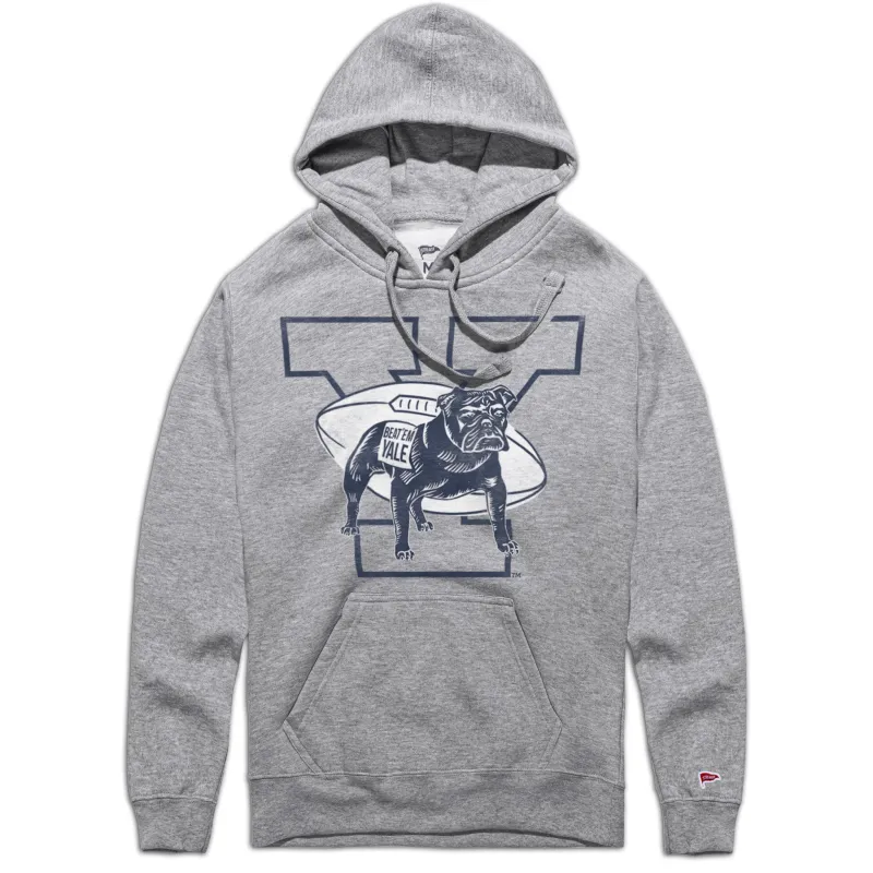 Yale Vintage Handsome Dan Football Hoodie sold by Streaker Sports