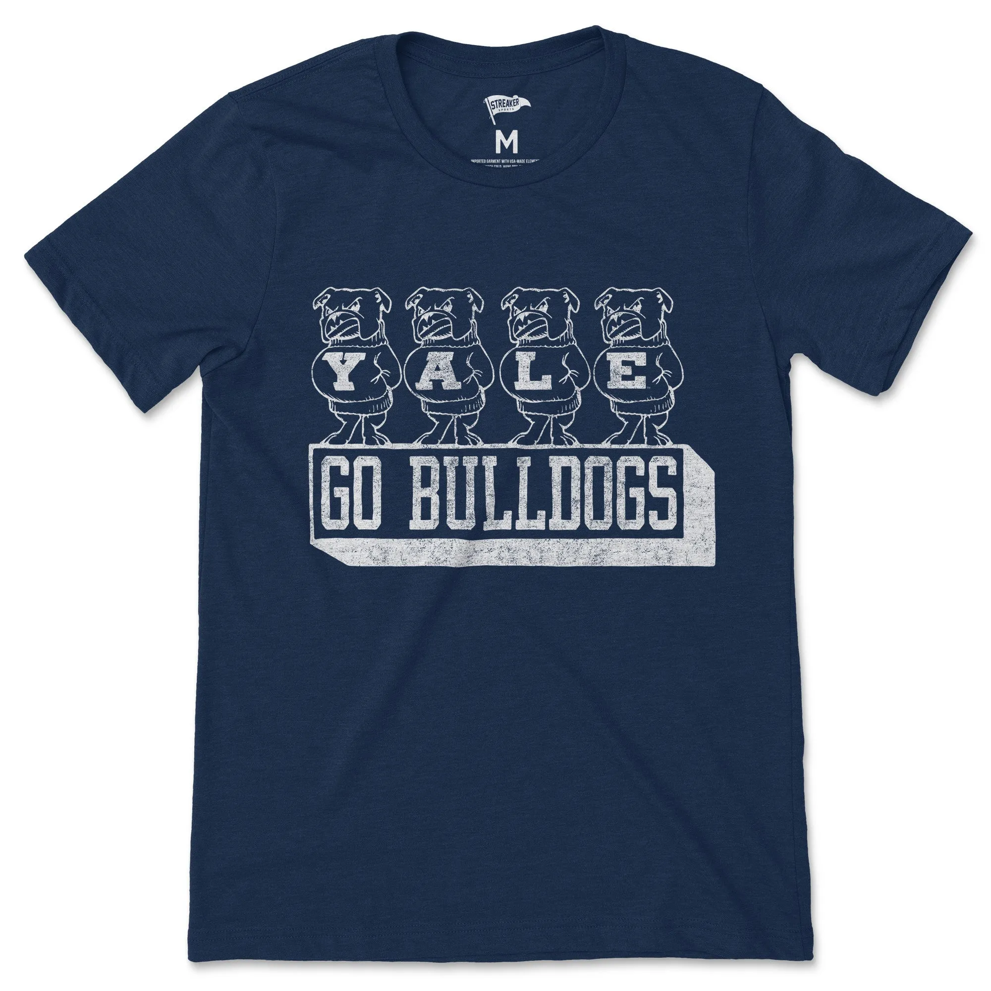 Yale Vintage Handsome Dan Lineup Tee sold by Streaker Sports product image thumbnail 2