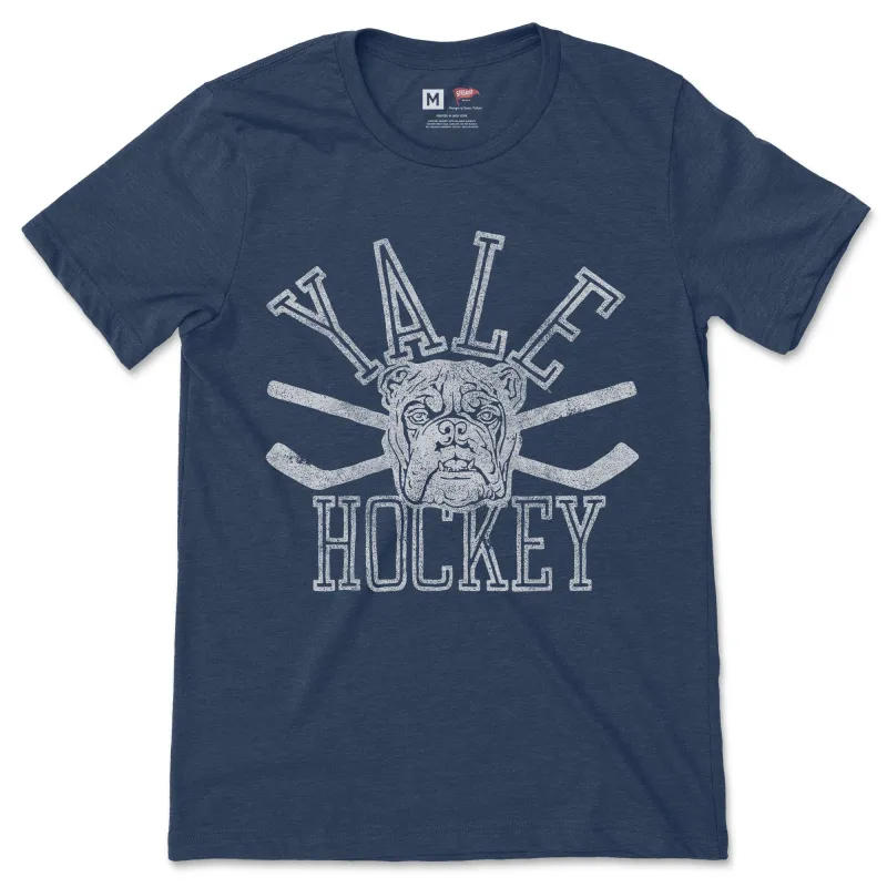 Yale Vintage Hockey Tee sold by Streaker Sports