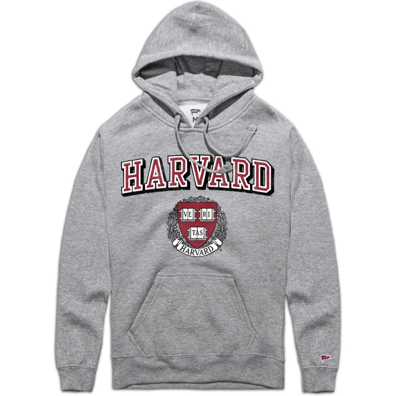 Harvard Vintage Wordmark Hooodie sold by Streaker Sports