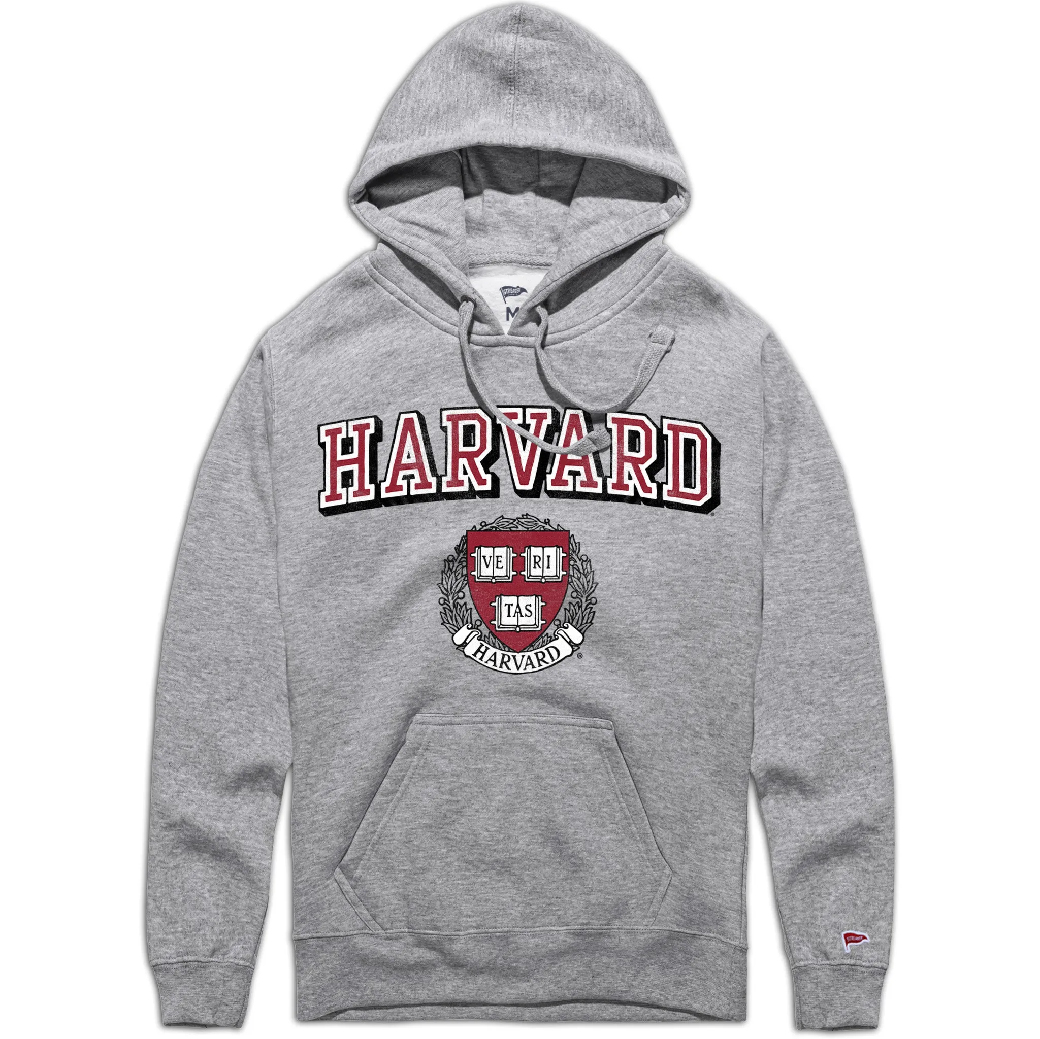 Harvard Vintage Wordmark Hooodie sold by Streaker Sports
