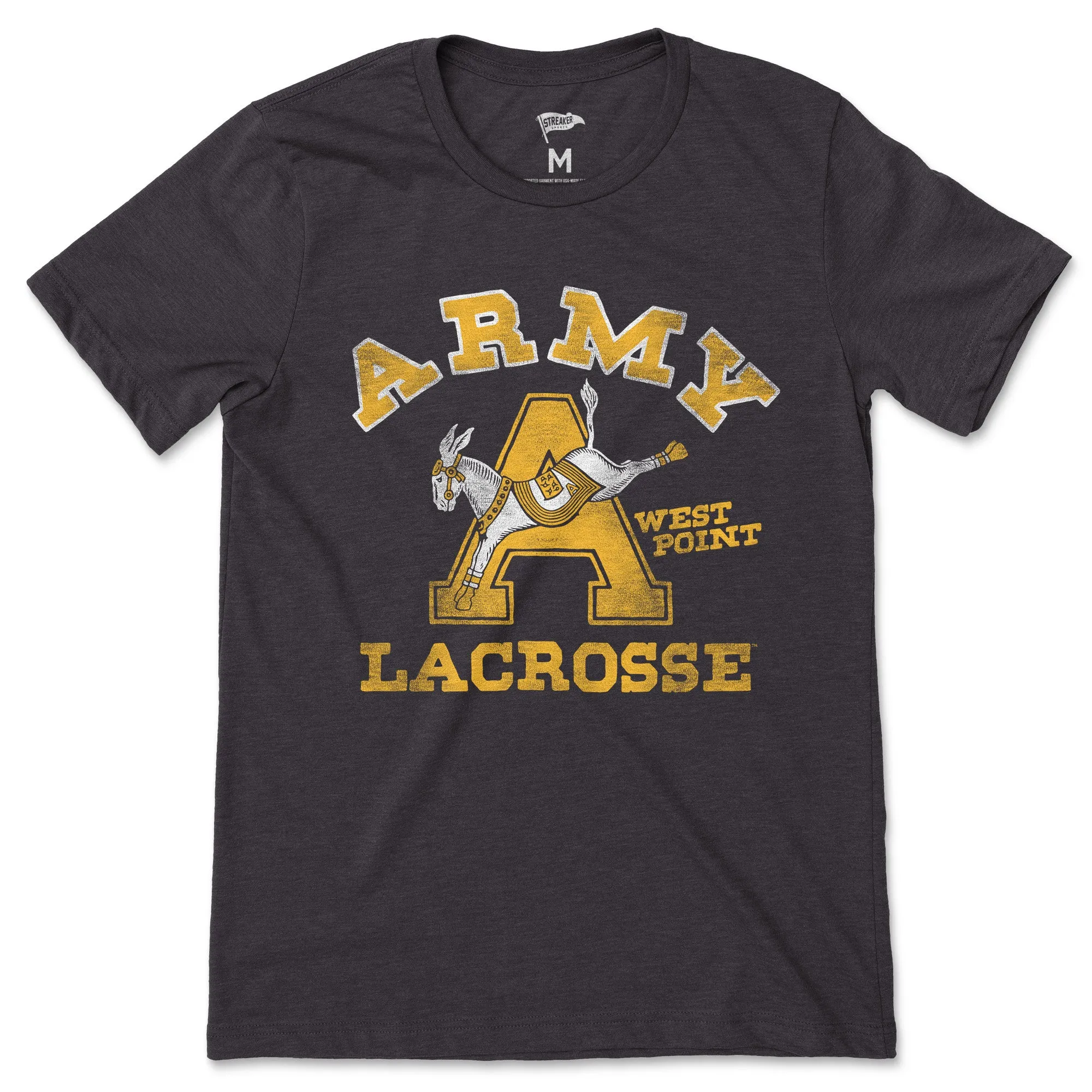 Army Vintage Lacrosse Tee sold by Streaker Sports
