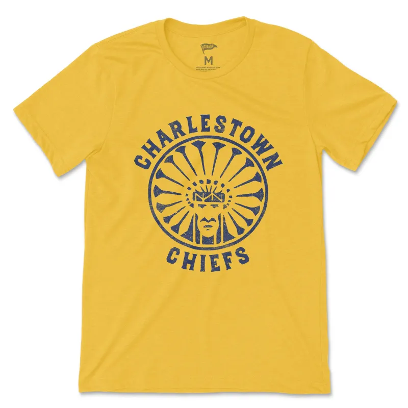 Charlestown Chiefs Alternate Logo Tee sold by Streaker Sports
