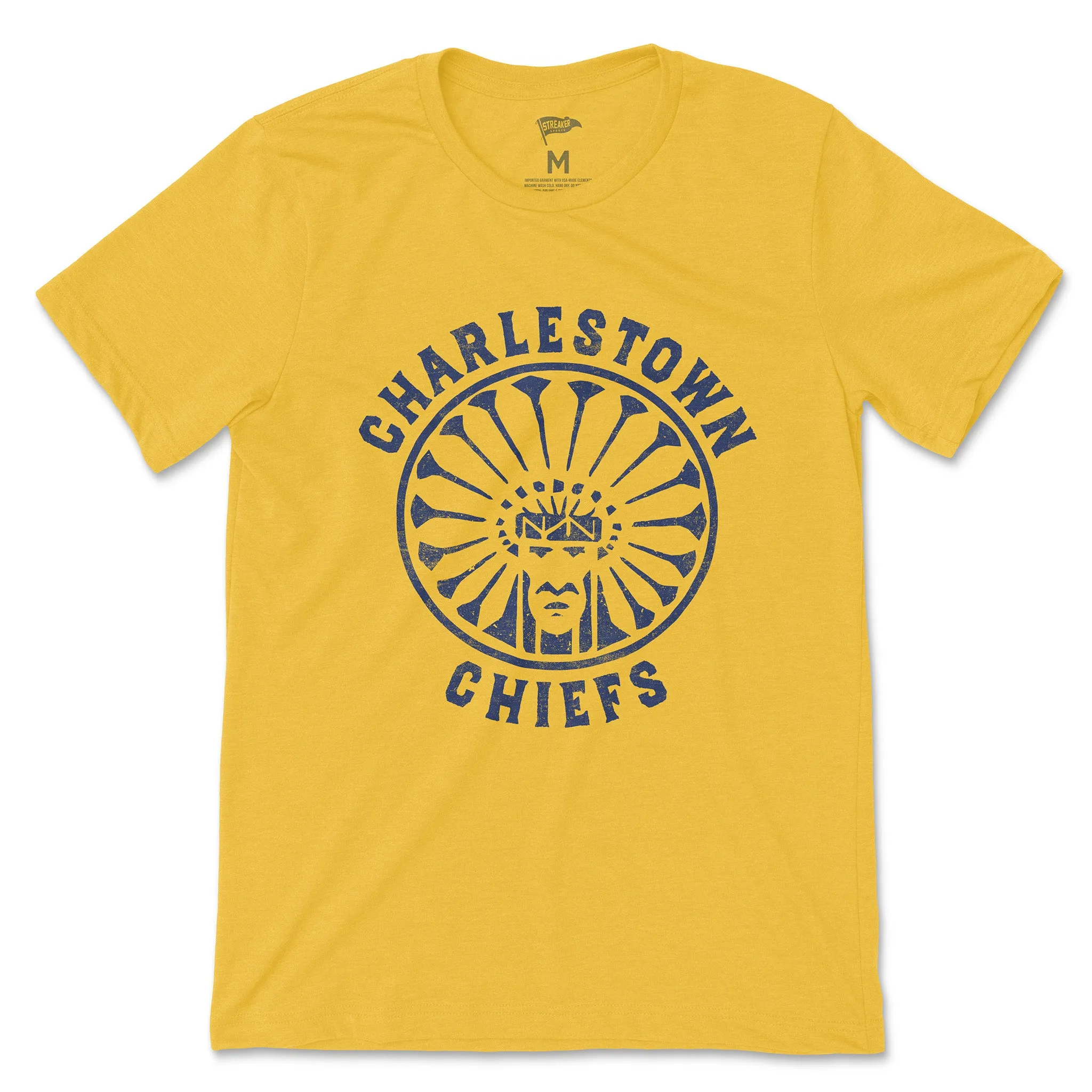Charlestown Chiefs Alternate Logo Tee sold by Streaker Sports