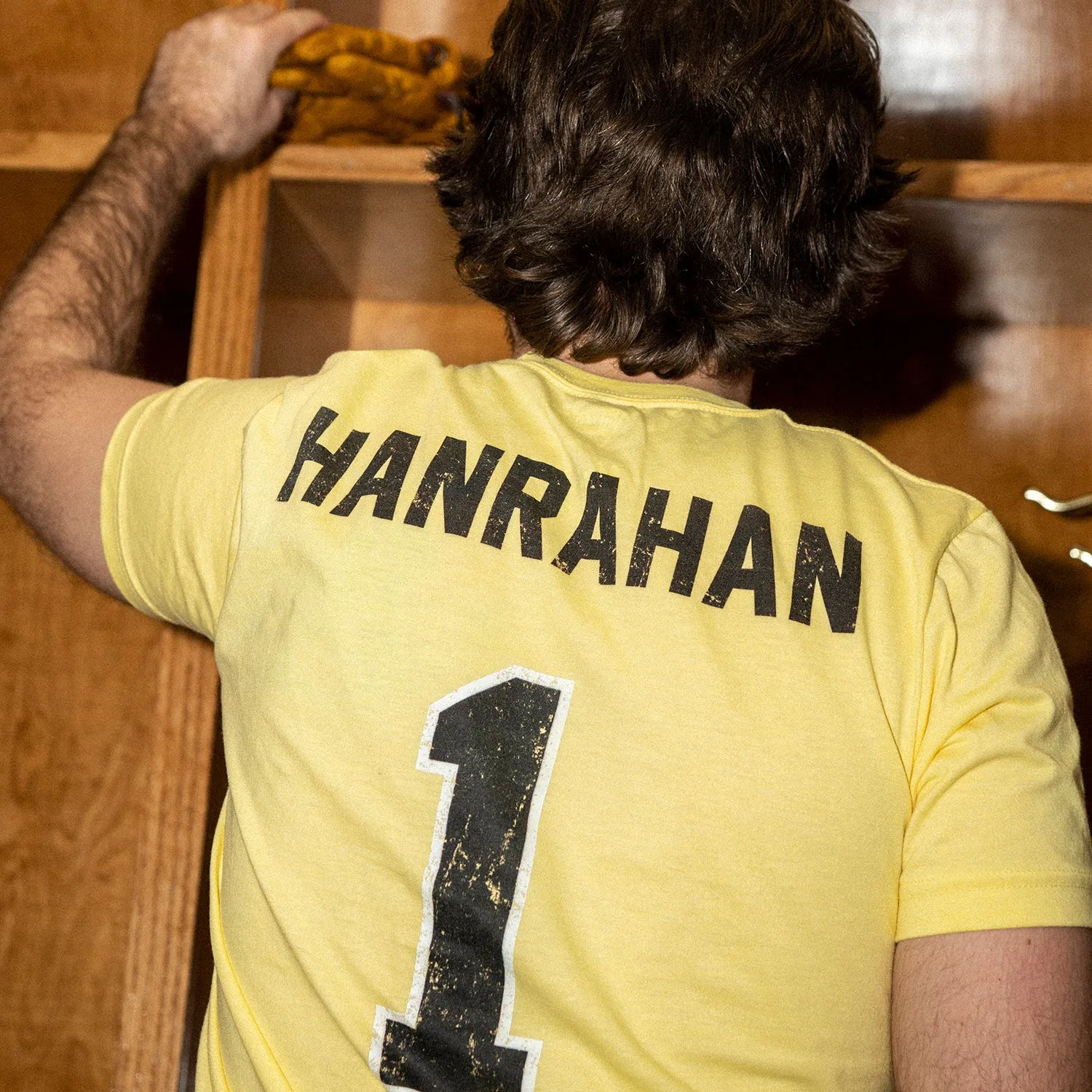 1977 Long Island Ducks Hanrahan Jersey Tee sold by Streaker Sports product image thumbnail 2