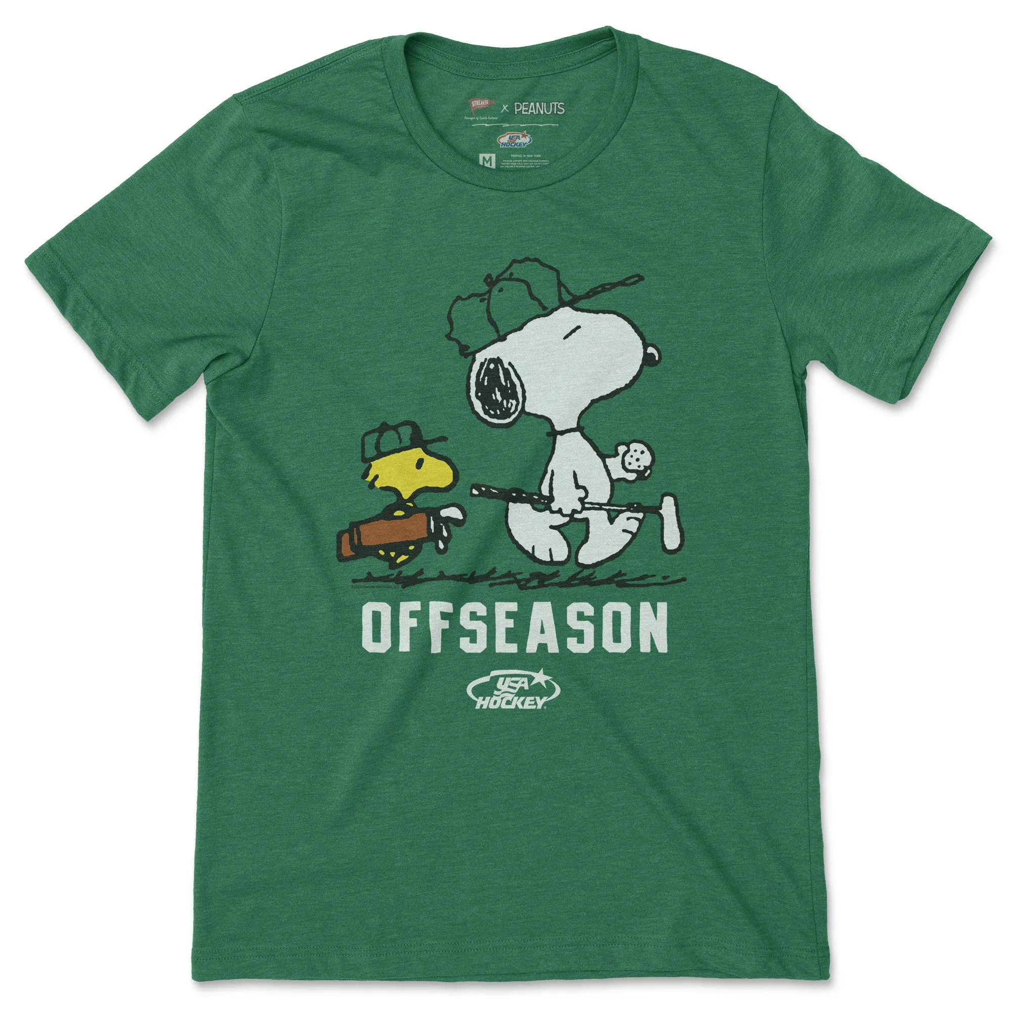 Peanuts x USA Hockey Offseason Golf Tee sold by Streaker Sports
