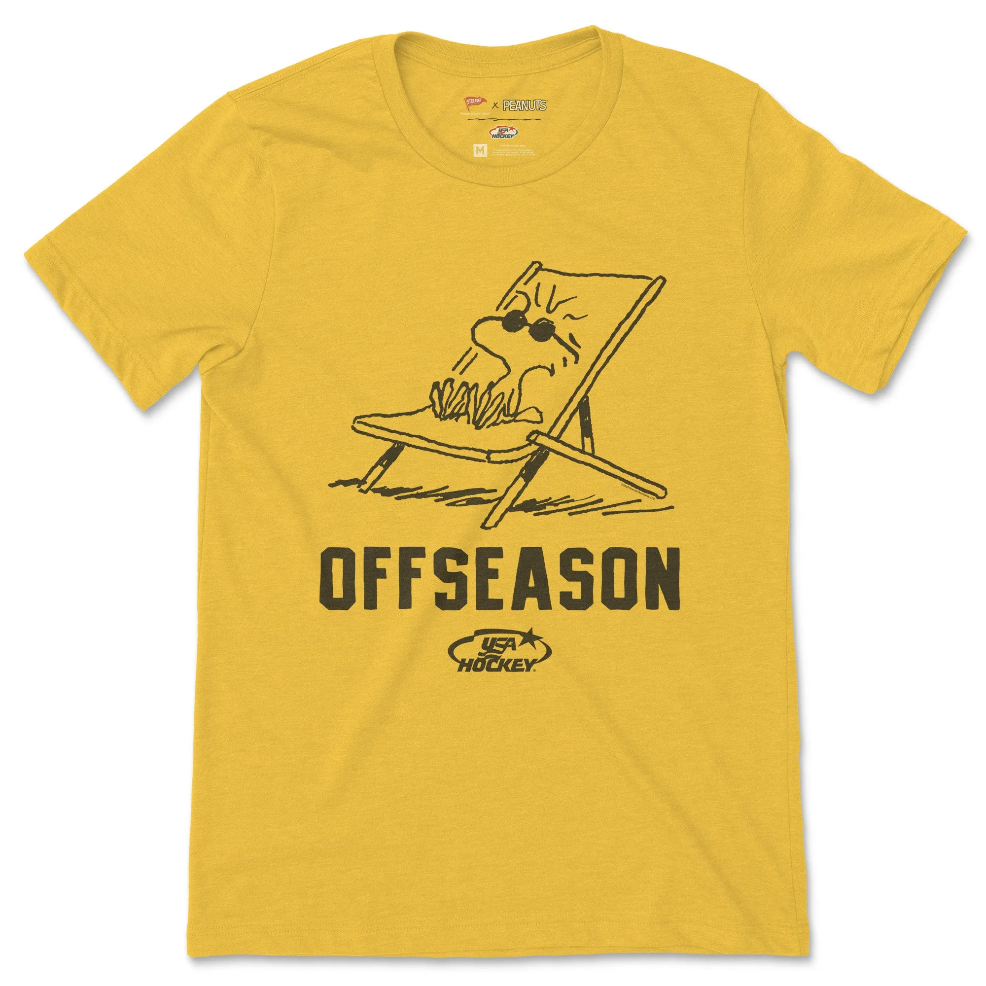 Peanuts x USA Hockey Offseason Lounge Tee sold by Streaker Sports