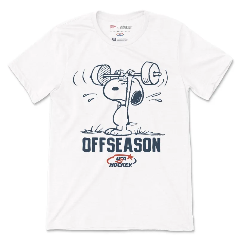 Peanuts x USA Hockey Offseason Training Tee sold by Streaker Sports