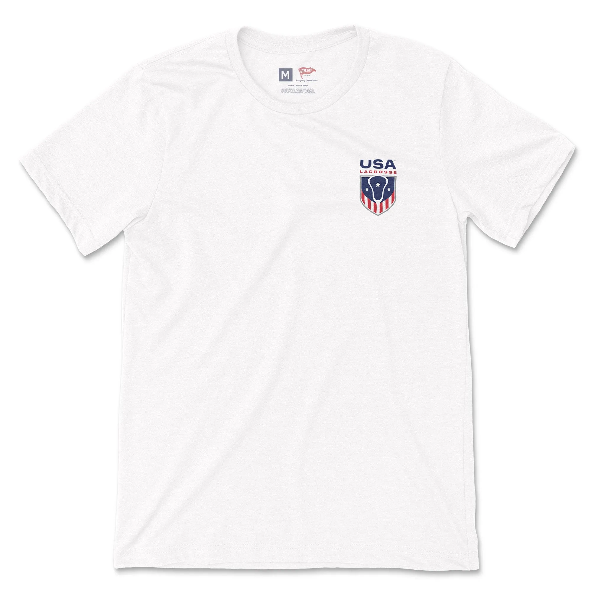 USA Lacrosse Retro Player Tee sold by Streaker Sports product image thumbnail 3