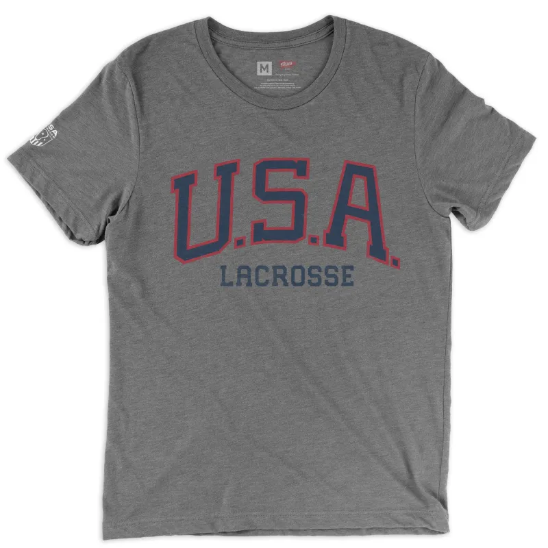 USA Lacrosse Locker Room Tee sold by Streaker Sports