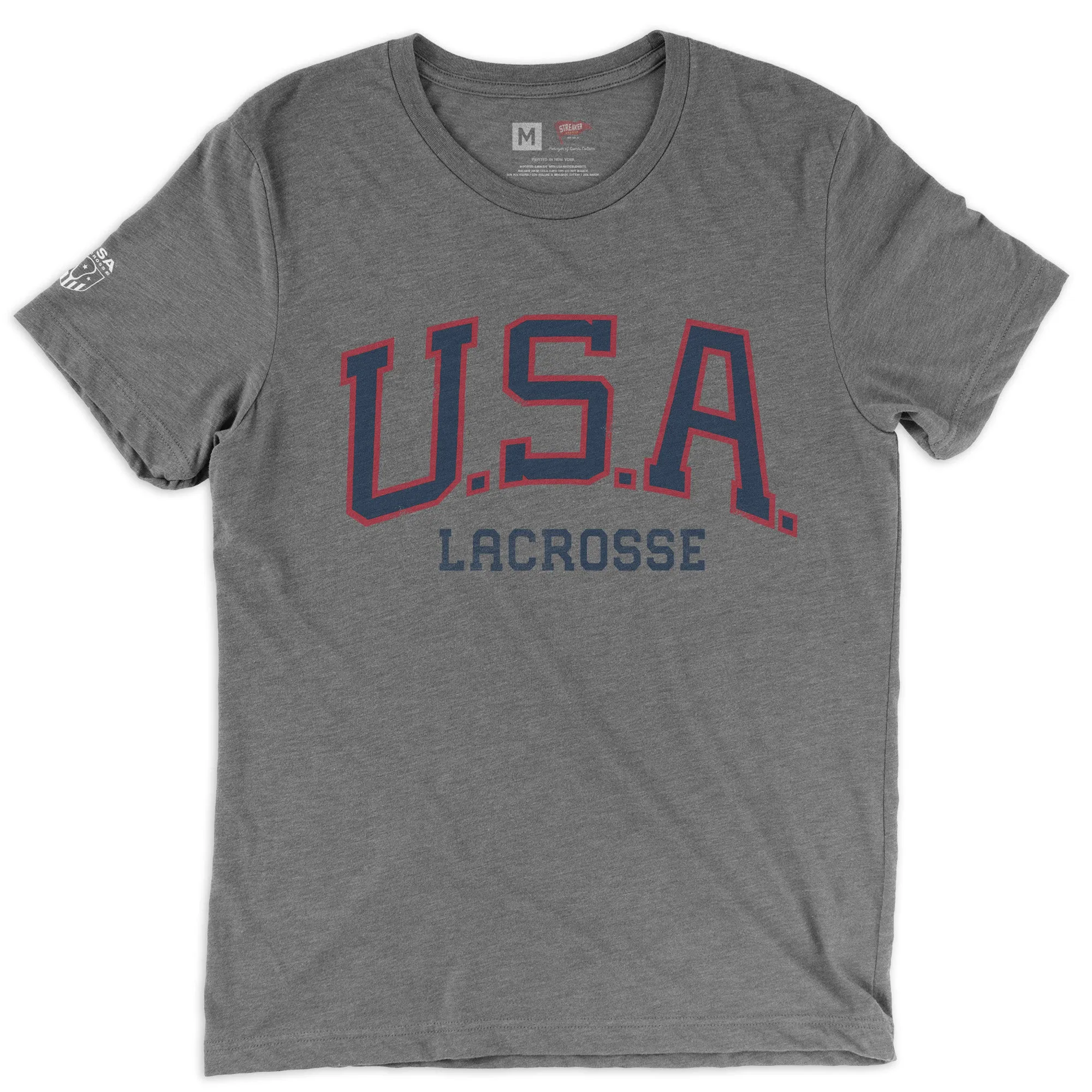 USA Lacrosse Locker Room Tee sold by Streaker Sports