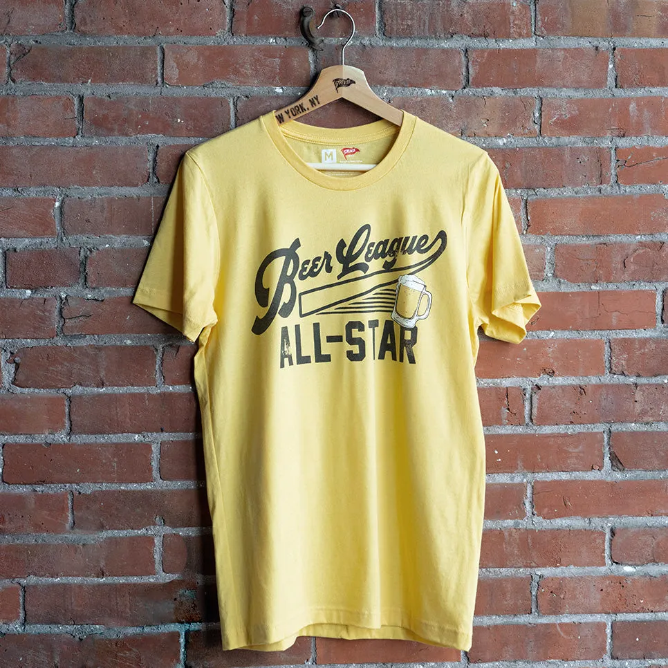 Beer League All-Star Tee sold by Streaker Sports product image thumbnail 2