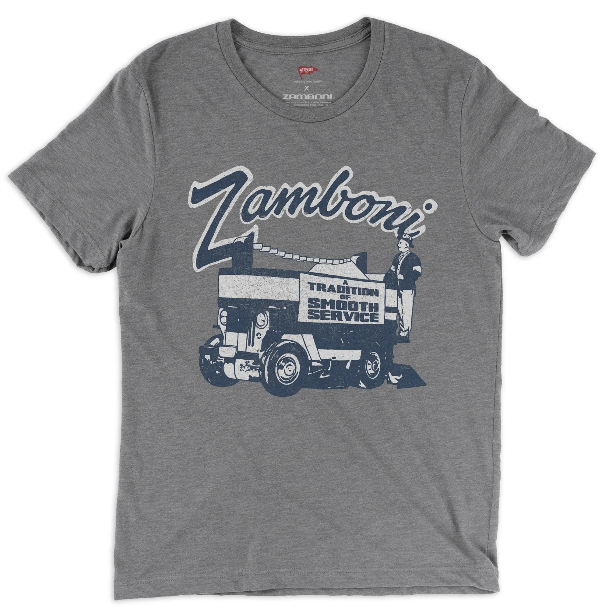 Zamboni A Tradition of Smooth Service Tee sold by Streaker Sports